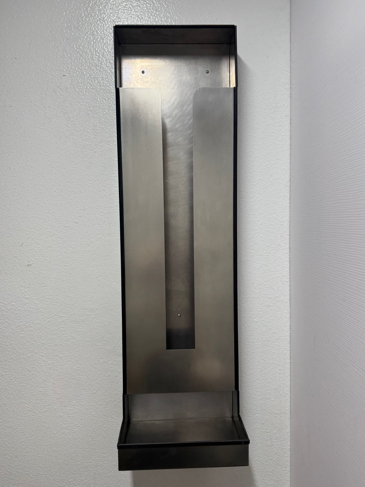 Premium Gravity Fed Wall Mounted IV Bag Storage Hygienic Stainless Steel