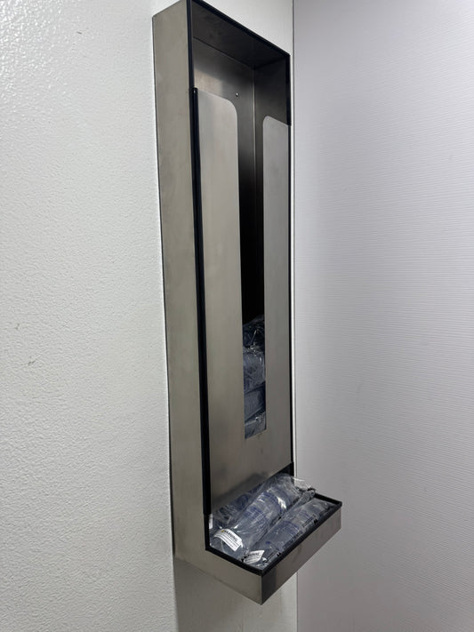Premium Wall Mounted Gravity Fed Stainless Steel Dispenser 